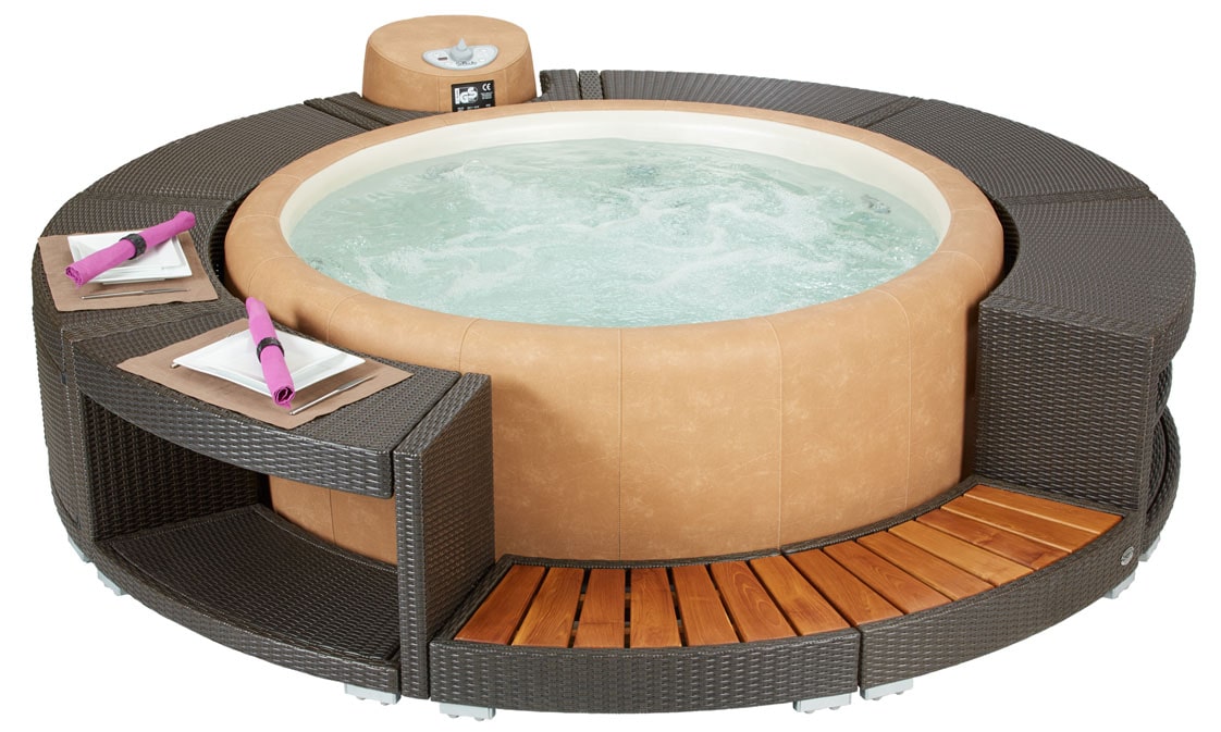 Softub Surrounds And Steps The Hot Tub And Swim Spa Company